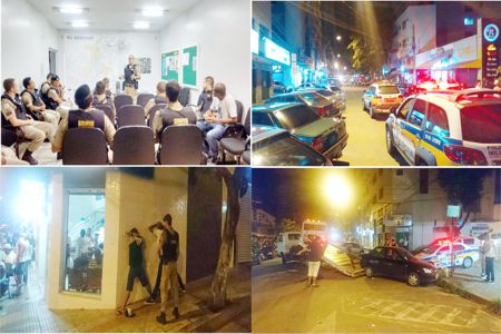 POLÍCIA faz limpa na região da Savassinha. Apreende drogas, multa e reboca veículos, e prende motorista embriagado